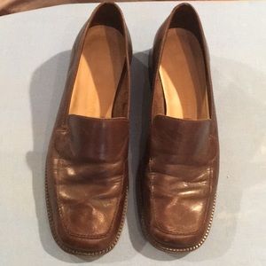 Enzo Angiolini Brown Loafers